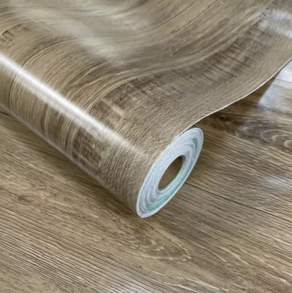 Piso Vinílico Rollo 10m2 1,2mm Símil Madera Pvc